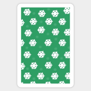 Green Christmas Sticker